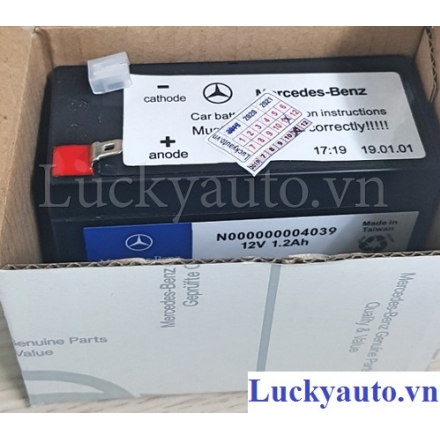 Ắc quy phụ xe Mercedes E300 đời 2010_ N000000004039